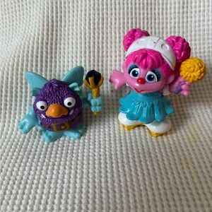 Sesame Street Blogg Abby Cadabby Flying Fairy school figure HTF